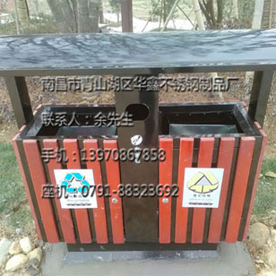 南昌不锈钢垃圾箱广告